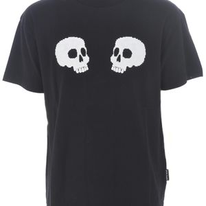 T-shirt "skulls" di Palm Angels in Nero da Uomo