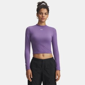 Under Armour Purple Vanish Seamless Long Sleeve Luxe Crest Crest