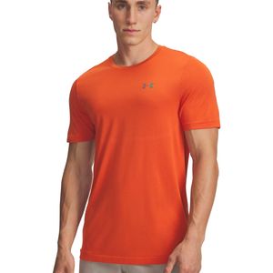 Under Armour Red Vanish Elite Seamless Short Sleeve Base Iridescent for men