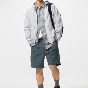 Uniqlo Grey Geared Shorts for men