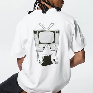 Uniqlo White Manga Ut Shueisha 100Th Graphic T-Shirt (Spy X Family) for men