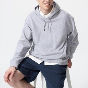 Uniqlo Grey Easy Stretch Shorts (Seersucker) for men