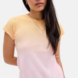 Urban Outfitters Pink Uo Spill The Tee Short Sleeve T-shirt