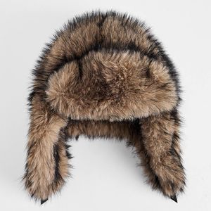 Urban Outfitters Brown Uo Faux Fur Trapper Hat for men