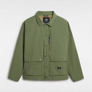 Vans Green Drill Chore Coat Mte-1 Jacket (Olivine) for men