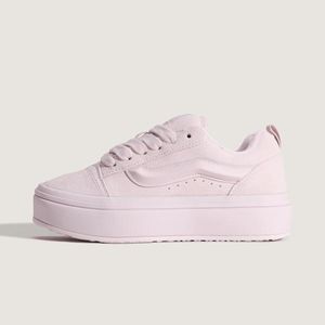 Vans Pink Knu Skool Platform Lite Shoes for men