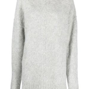 Rodebjer Weiß Pullover Mit Rundem Ausschnitt