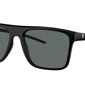 FERRARI SCUDERIA Black Fz6006 504/81 Sunglasses Injected Squared Polarized for men