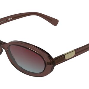 Longchamp Black Lo795S 612 Sunglasses Acetate Round Normal