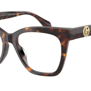 Giorgio Armani Black Ar7286U 5879 Optical Frames Acetate Cat Eye Normal