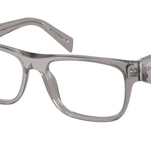 Prada Black Pr 22Zv 16Z1O1 Optical Frames Acetate Pillow Normal for men