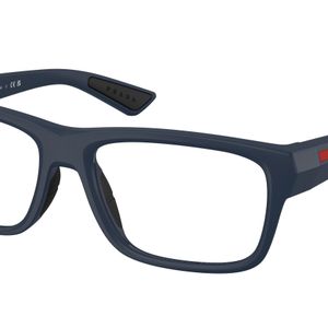 Prada Linea Rossa Black Ps 02Tv Mag1O1 Optical Frames Injected Transparent Pillow Normal for men