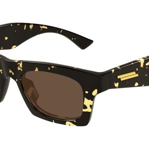Bottega Veneta Black Bv1457S 002 Sunglasses Acetate Squared