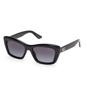 Guess Black Gu00195 01B Sunglasses Injected Smoke Squared Normal