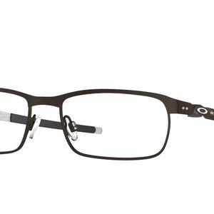 Oakley Black Ox3184 Tincup 318401 Optical Frames Steel Squared Normal for men
