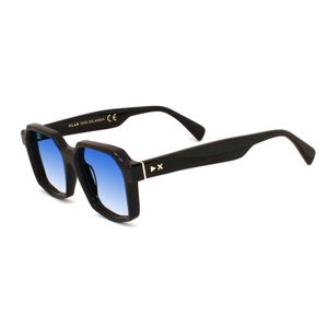 Xlab Black Selandia Sunglasses Acetate Squared Polarized