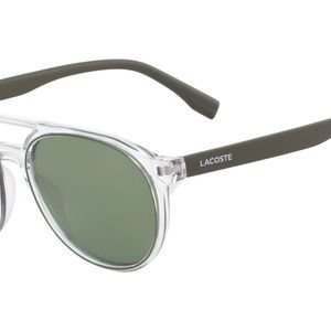 Lacoste Black L881S 317 Sunglasses Injected Round Normal Photochromatic