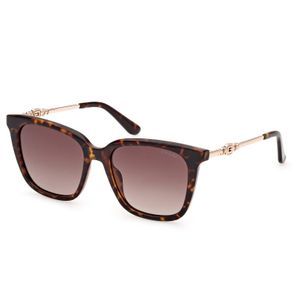 Guess Black Gu7886 52F Sunglasses Injected Squared Normal Shaded