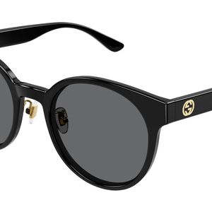 Gucci Black Gg1339Sk 002 Sunglasses Plastic Round Polarized