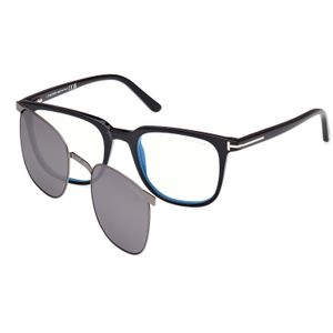 Tom Ford Black Ft5916-B 001 Optical Frames Acetate Squared Normal for men