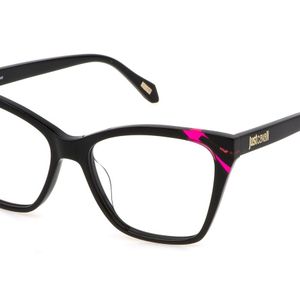 Just Cavalli Black Vjc077 09P2 Optical Frames Acetate Squared