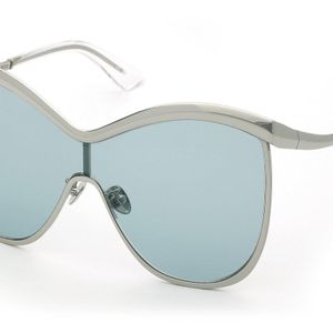Nina Ricci Black Snr408 579 Sunglasses Metal Mask Normal