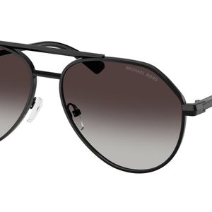 Michael Kors Black Mk1168 Brentwood 10058G Sunglasses Metal Pilot Normal Shaded for men