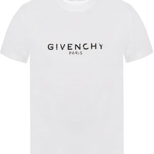 メンズ Givenchy ロゴ Tシャツ ホワイト