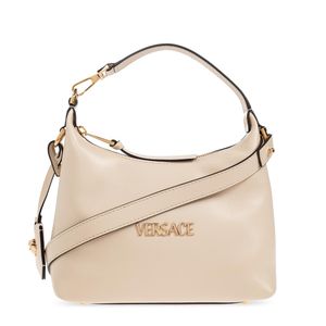 Versace Natural Handbag 'Tag Hobo'
