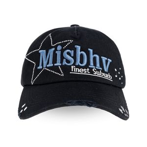M I S B H V Black Baseball Cap