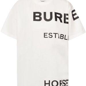 Burberry コットンジャージーtシャツ ホワイト