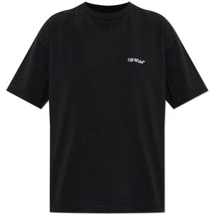 Off-White c/o Virgil Abloh Black T-Shirt With Logo