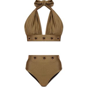 Maiya Paris Metallic Two-Piece Swimsuit "Deesse"