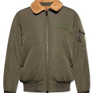 Moncler Green Reversible Jacket "Maulevrier" for men