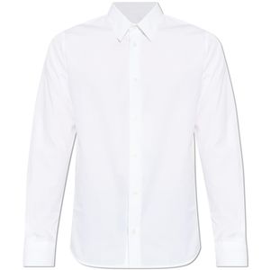 AMI White Cotton Shirt for men