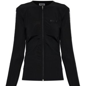 Moschino Black Top From The 'Active' Line