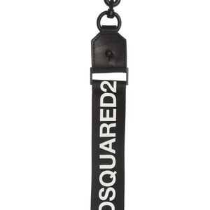 DSquared² SCHWARZ POLYESTER SCHLÜSSELANHÄNGER für Herren