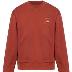 Adidas By Stella McCartney Red Sweatshirt With Logo