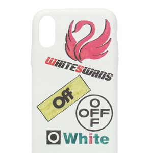 Off-White c/o Virgil Abloh ホワイト マルチロゴ Iphone X ケース