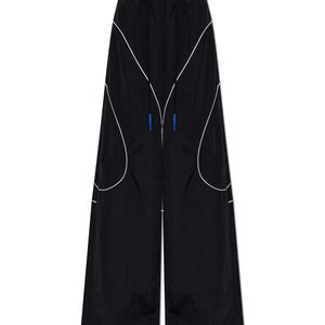 Off-White c/o Virgil Abloh Black Wide-Leg Sweatpants