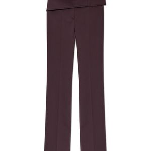 Sportmax Purple Creased Trousers "Banda"