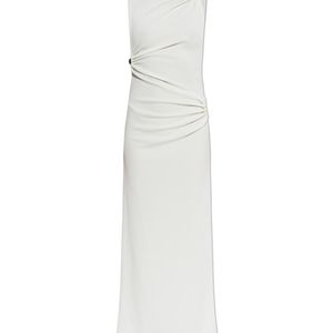 Christopher Esber White "Callisto Trinity" Dress With Appliqués
