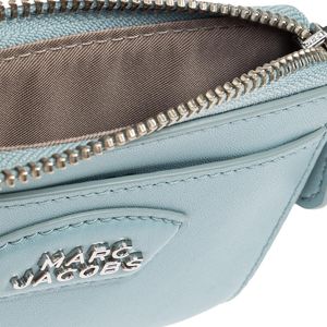 Marc Jacobs Blue Leather Card Holder