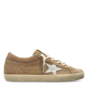 Golden Goose Deluxe Brand Brown Sports Shoes 'Super Star With Spur Without Heel A'