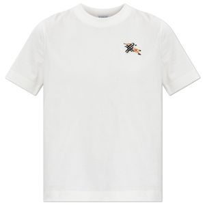 Burberry White T-Shirt 'Frankie'