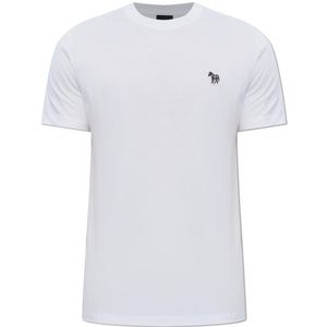 Paul Smith White T-Shirt With Logo for men