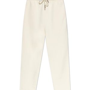 AMI White Wide-Leg Sweatpants for men