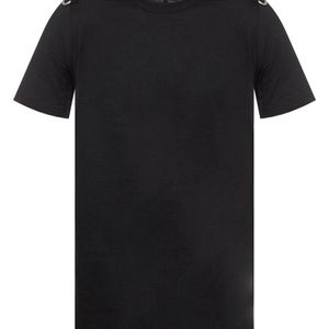 メンズ Rick Owens リングトリム Tシャツ ブラック