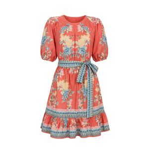 Raishma Red Petula Dress