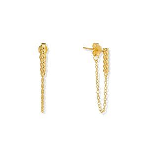 Lait & Lune Metallic Seri Earrings
